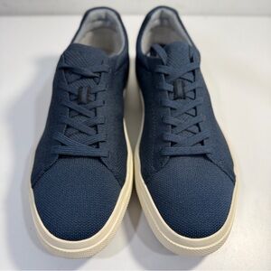 Rothy’s Sustainable Sneaker Shoes Navy Knit Comfort Terry Washable Size M8.5/W10